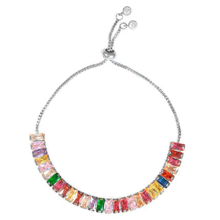 Colourful Crystal Bracelets - Bohemian Adjustable Design