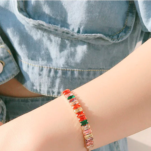 Colourful Crystal Bracelets - Bohemian Adjustable Design