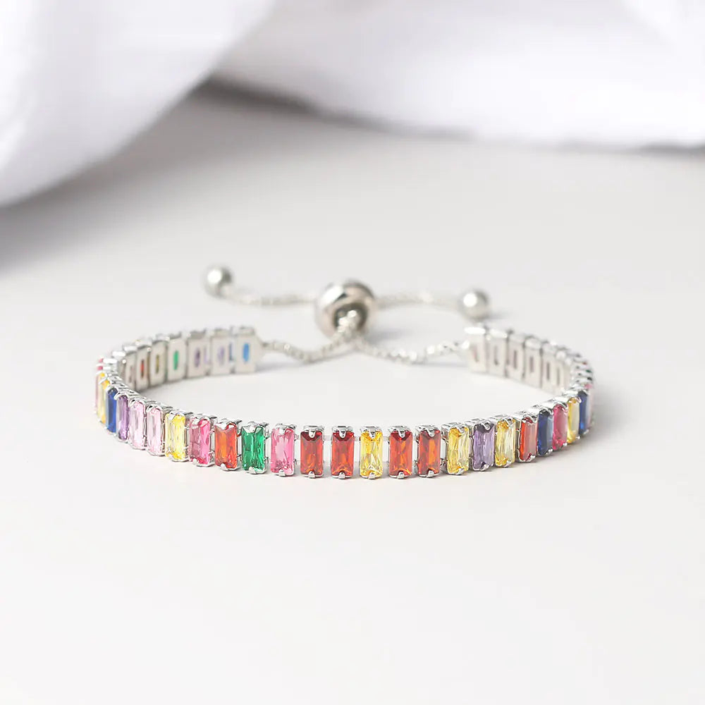 Colourful Crystal Bracelets - Bohemian Adjustable Design