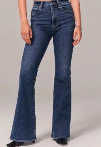 Casual Solid Colour Jeans